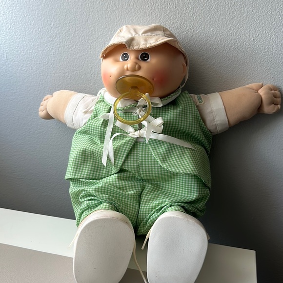 cabbage patch Toys Vintage Cabbage Patch Baby Boy Browneyes Bald
